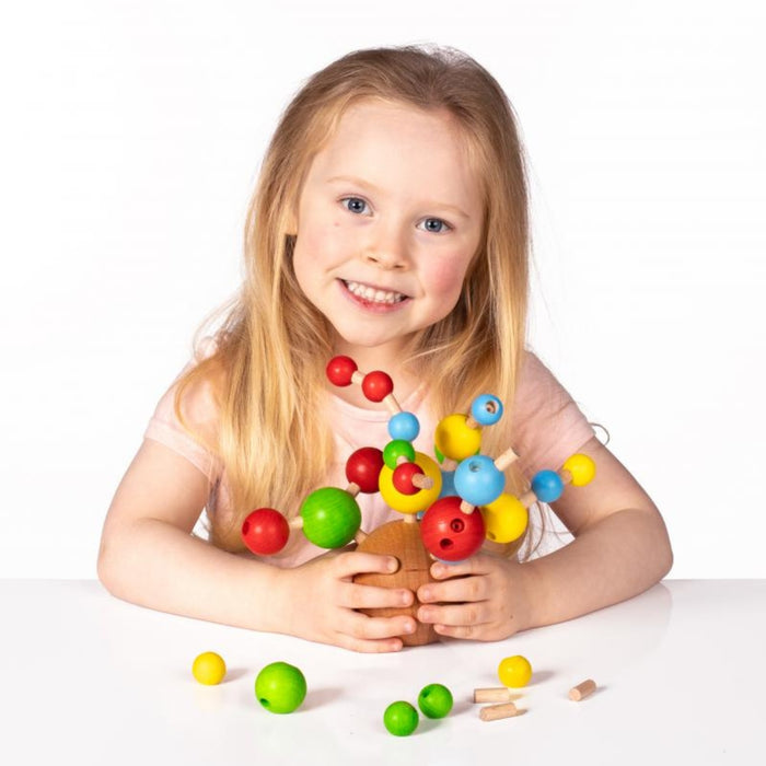 Erzi Wooden Educational Toy - Froebel Pegs & Balls for Children's Pretend Play - Online, Australia