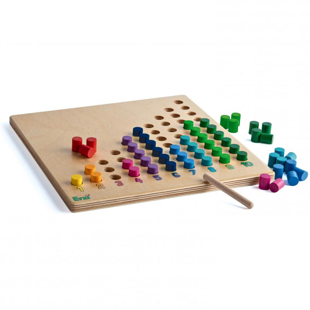 Erzi Wooden Educational Toy Small Counting Cylinders from Australia