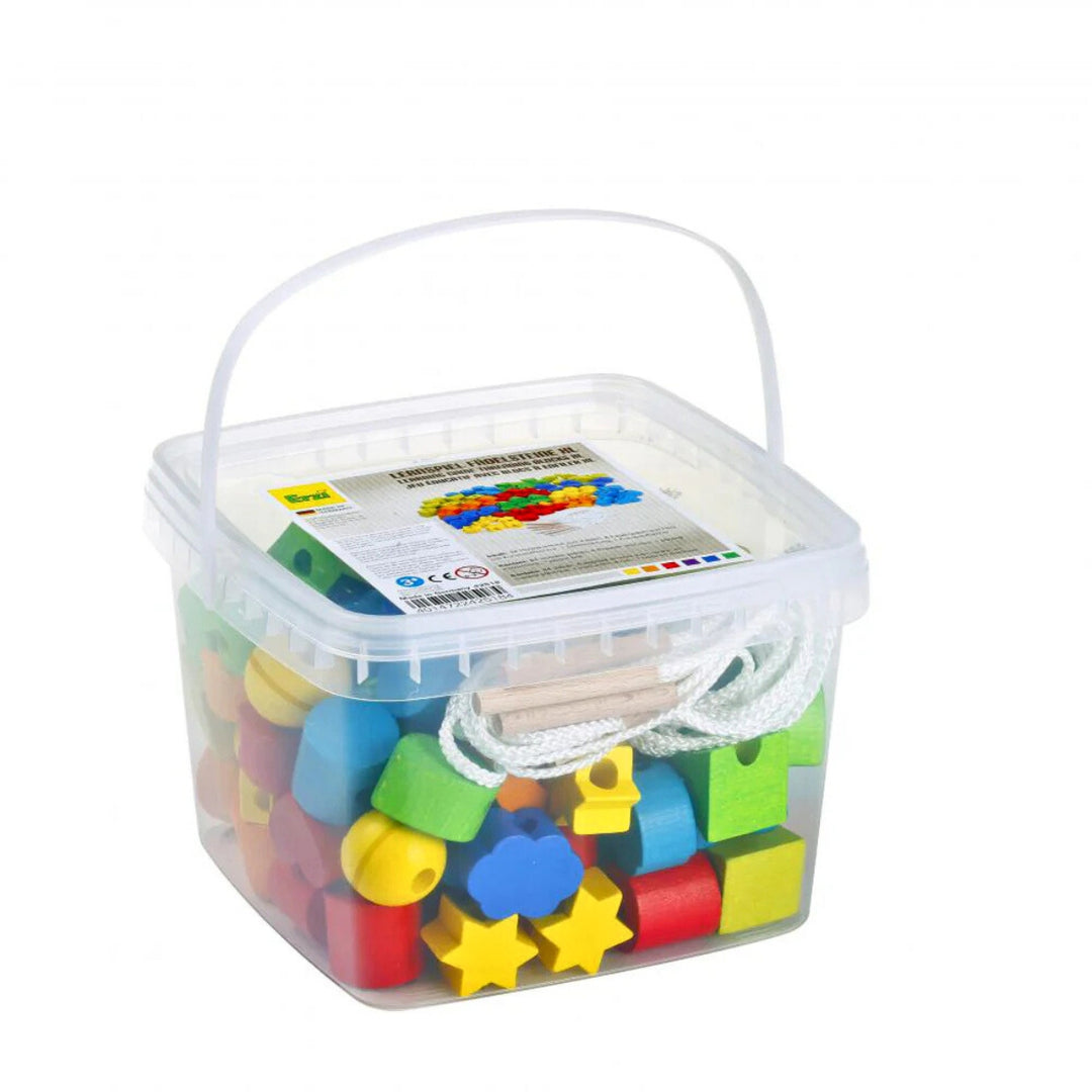 Erzi Wooden Educational Toy Threading Blocks from Australia