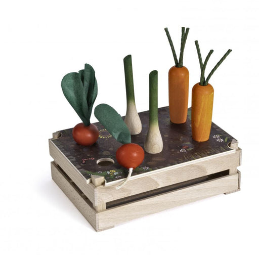 Erzi Wooden Educational Toy Vegetable Garden Patch from Australia