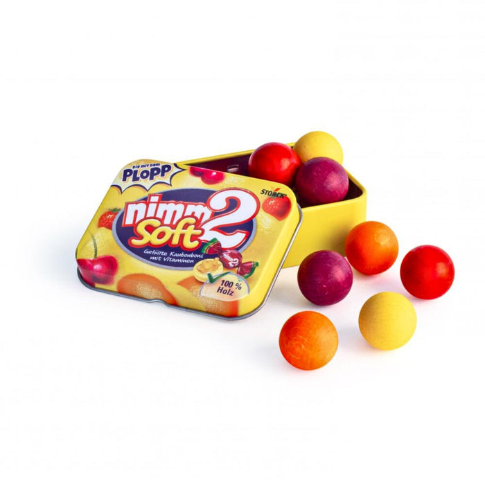 Erzi nimm2 Soft Candies in a Tin Wooden Play Food for Children's Pretend Play from Australia