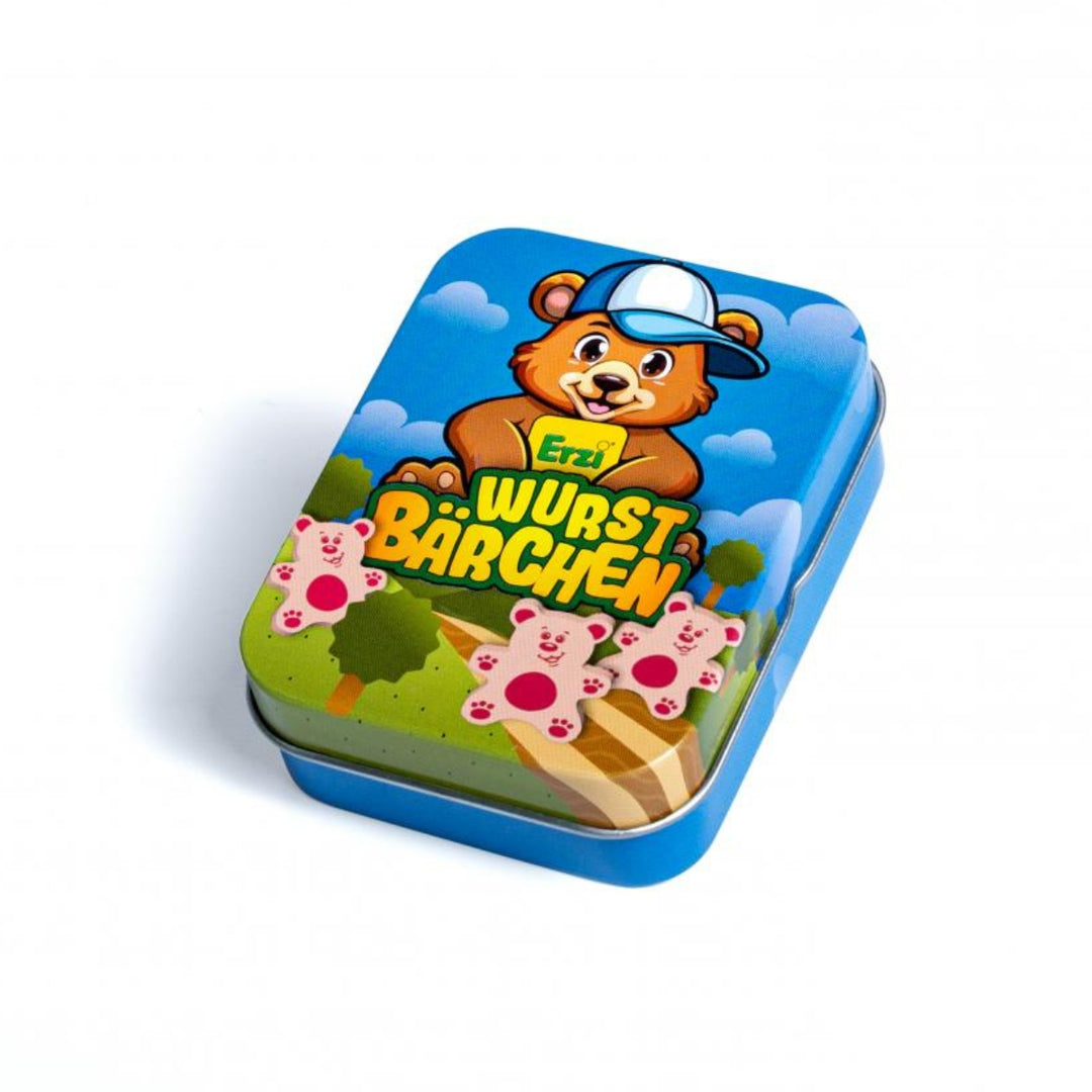 Erzi Wooden Play Food - Sausage Bears in a Tin for Children's Pretend Play - Online, Australia