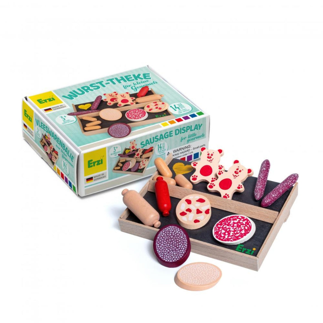 Erzi Wooden Play Food - Sausage Counter for Children's Pretend Play - Online, Australia