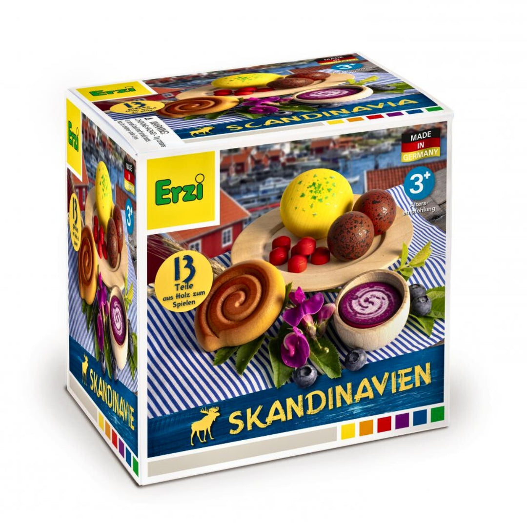 Erzi Scandinavia Assortment Wooden Play Food for Children's Pretend Play from Australia