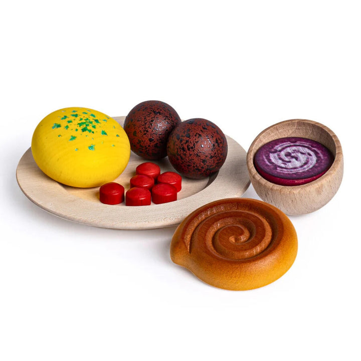 Erzi Scandinavia Assortment Wooden Play Food for Children's Pretend Play from Australia