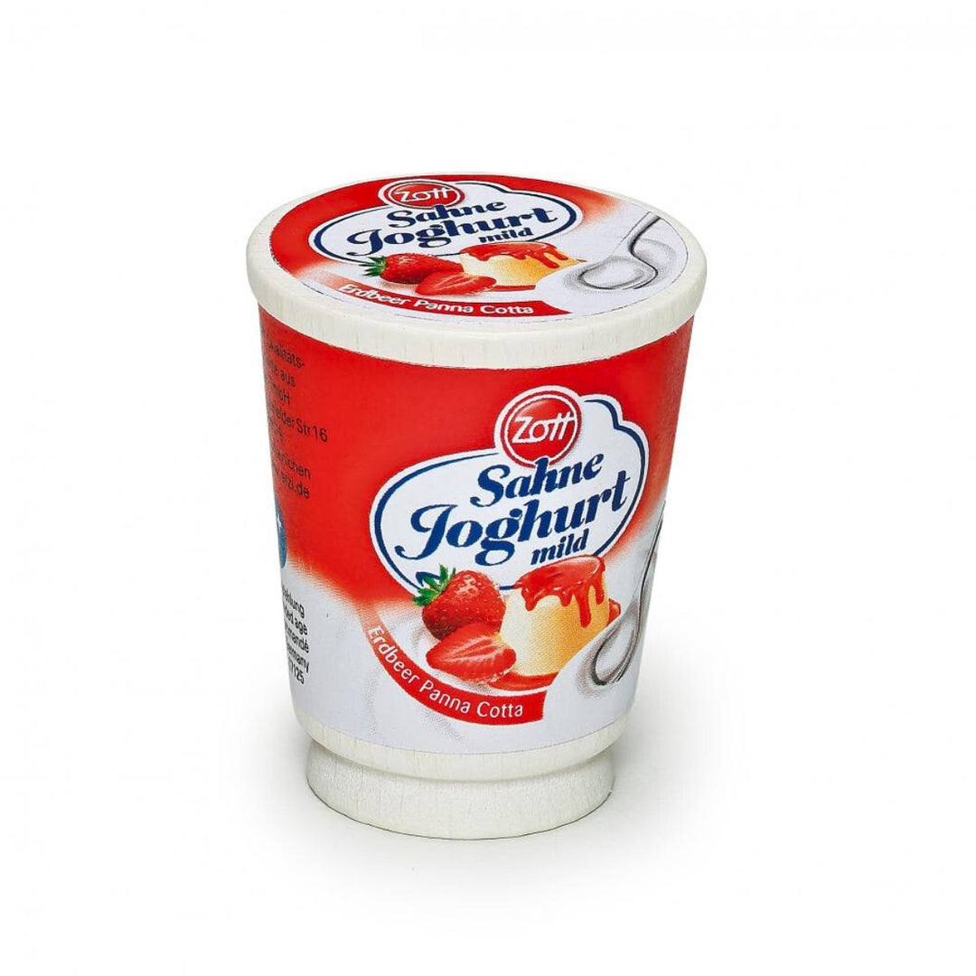 Erzi Strawberry Yoghurt Wooden Play Food for Children's Pretend Play from Australia