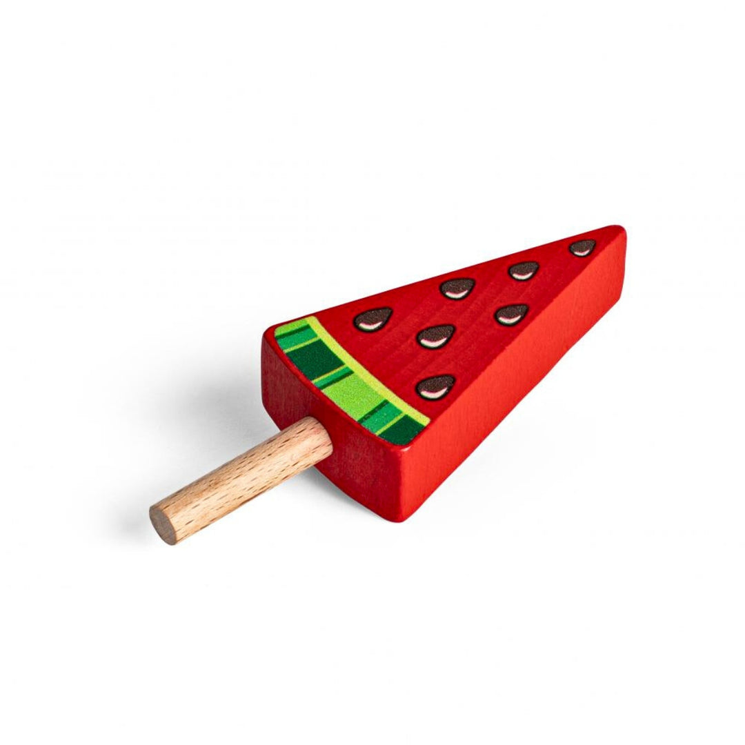 Erzi Watermelon Ice Block Lolly Wooden Play Food for Children's Pretend Play from Australia