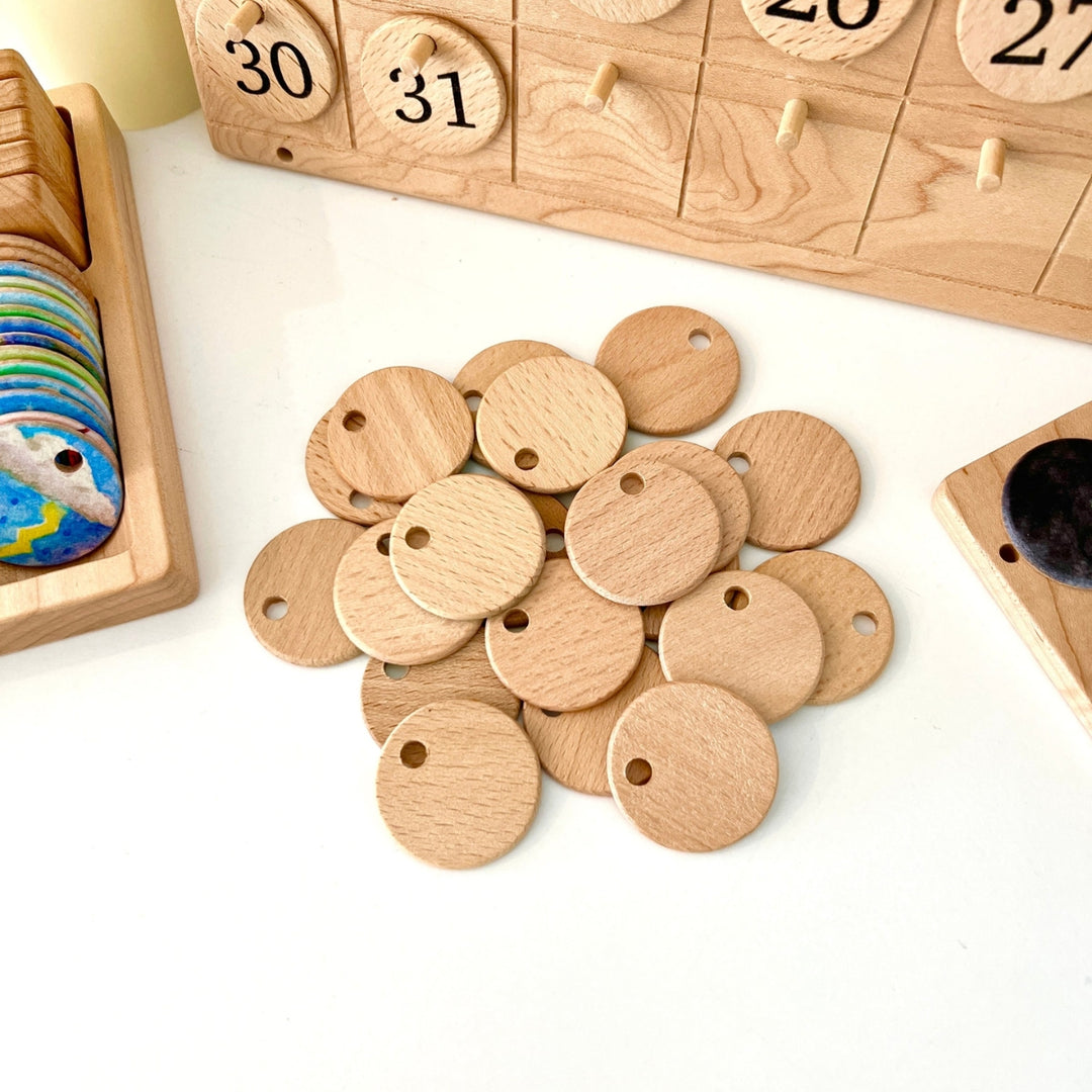 TFJ-3081-COINS From Jennifer 18 Blank Coins