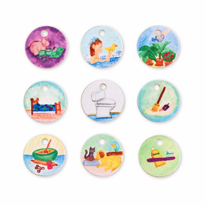 TFJ-350 From Jennifer Calendar Coins - Daily Rhythm