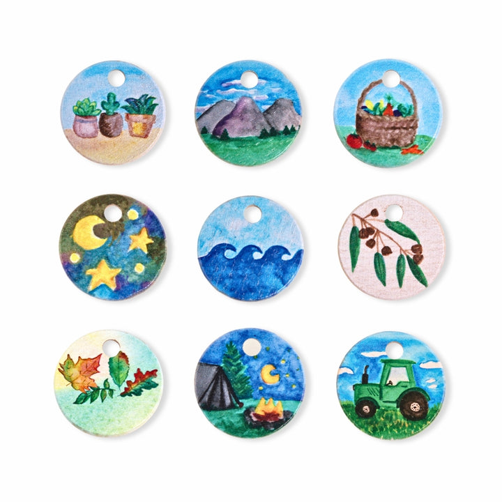 TFJ-370 From Jennifer Calendar Coins - Nature & Outdoors - Single Coins