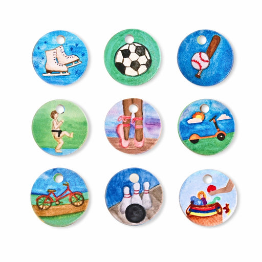 TFJ-3810 From Jennifer Calendar Coins - Play & Sporting Activities