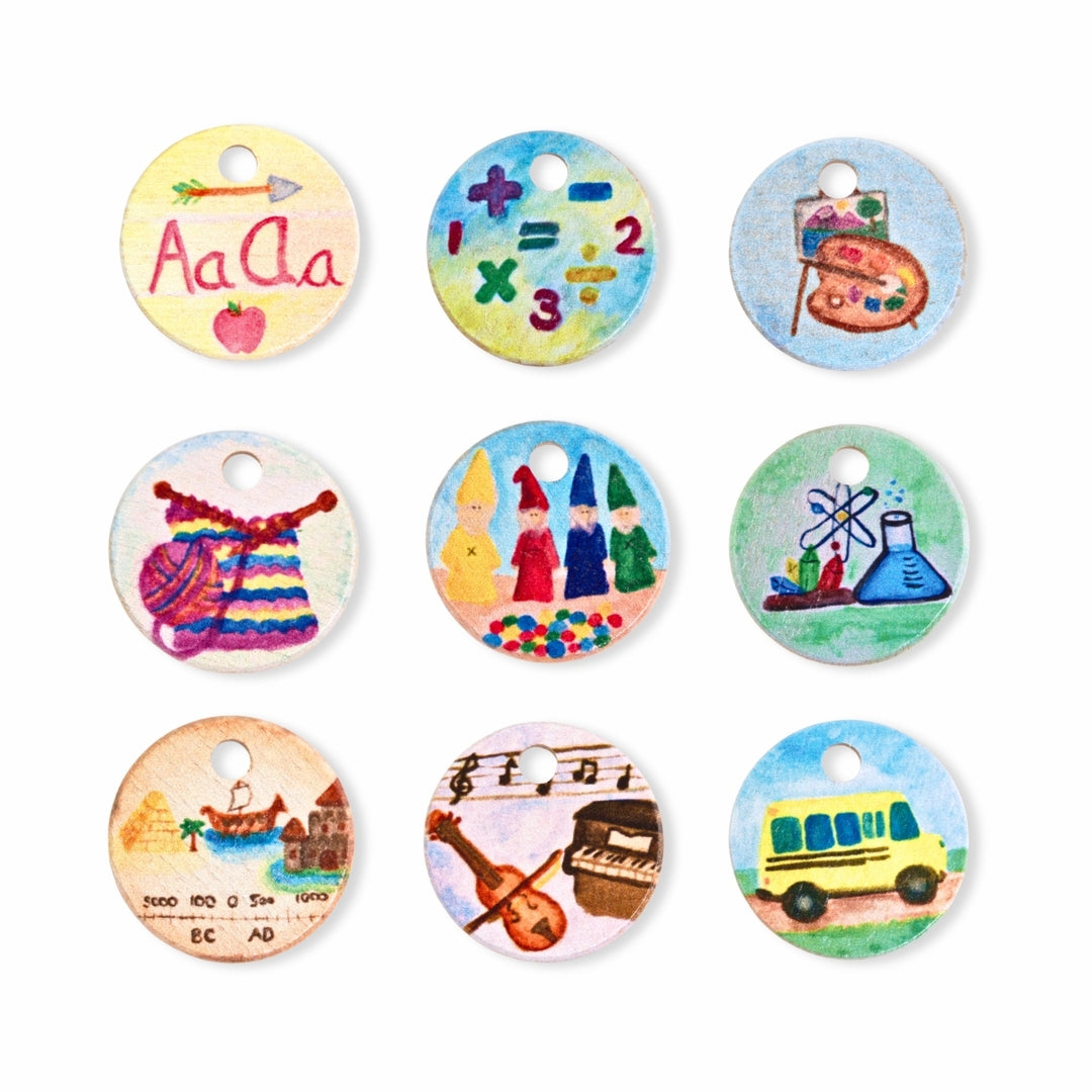 TFJ-390 From Jennifer Calendar Coins - School Day