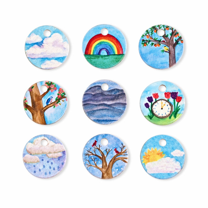 TFJ-340 From Jennifer Calendar Coins - Seasons & Weather