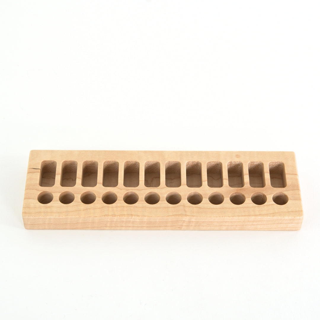 TFJ-7265 From Jennifer Crayon Holder for STOCKMAR 12 Stick & 12 Block Crayons