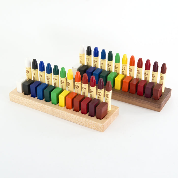 From Jennifer Crayon Holder for STOCKMAR 12 Stick & 12 Block Crayons