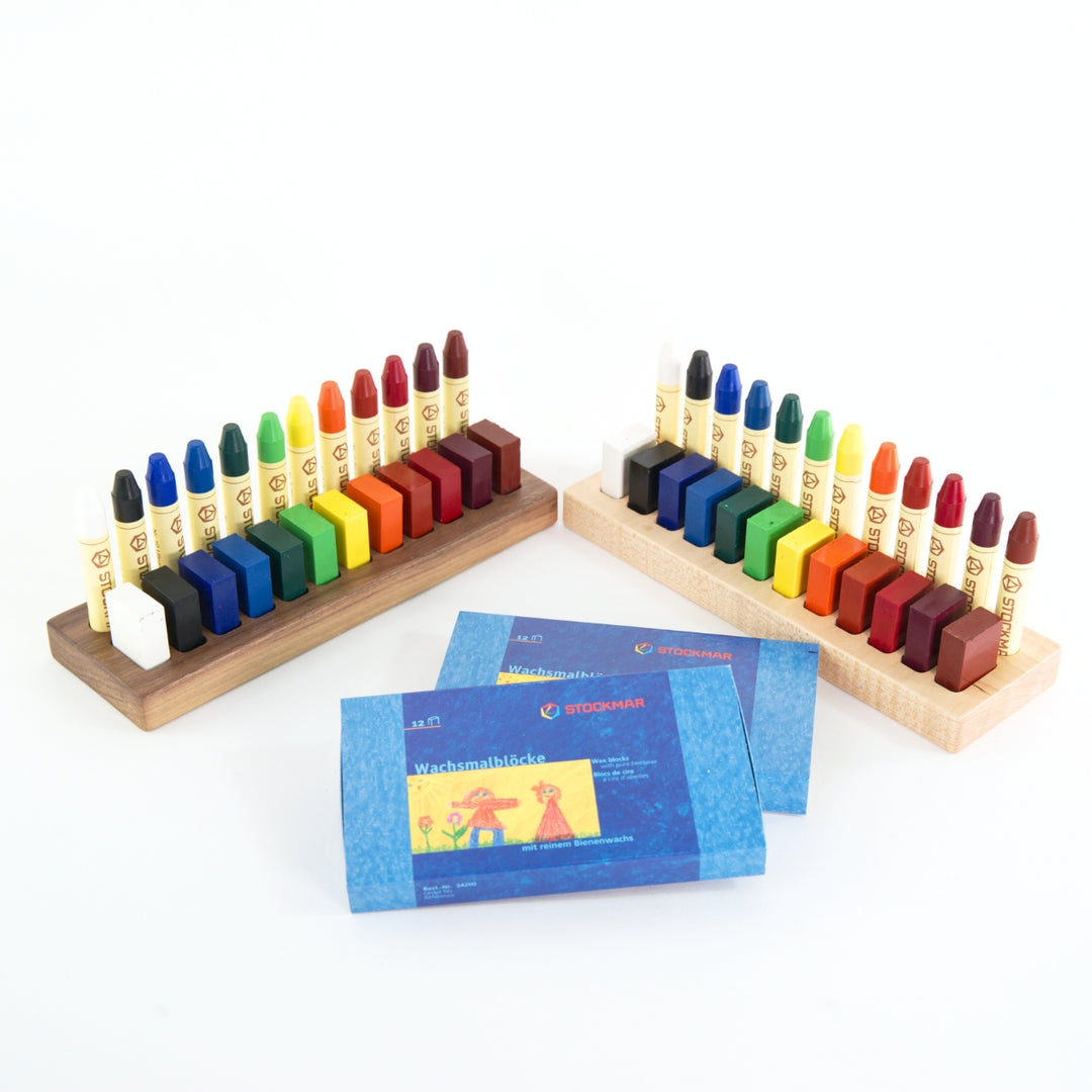 From Jennifer Crayon Holder for STOCKMAR 12 Stick & 12 Block Crayons