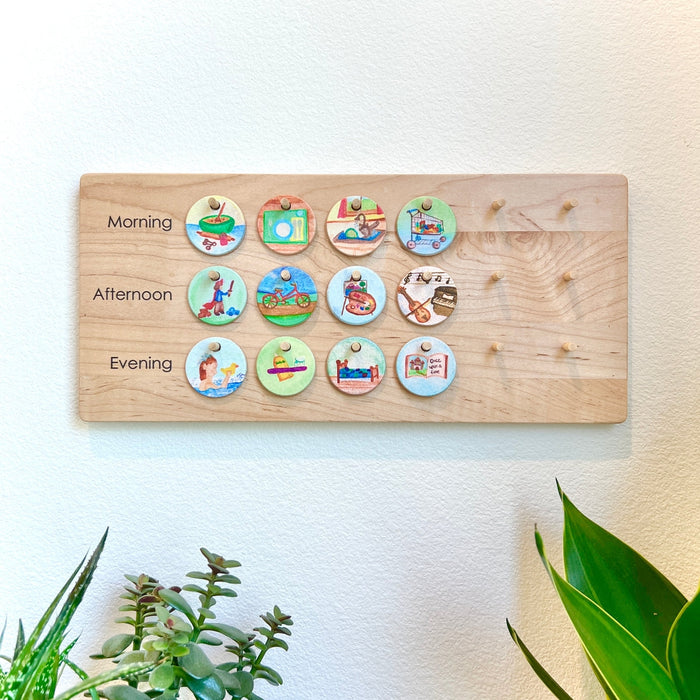 From Jennifer Dayily Rhythm Chart - Horizontal Layout