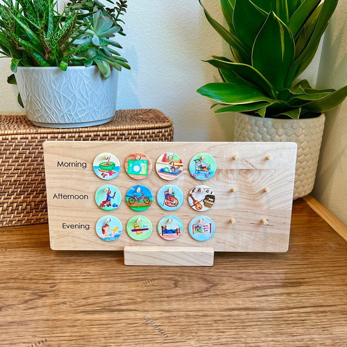 From Jennifer Dayily Rhythm Chart - Horizontal Layout