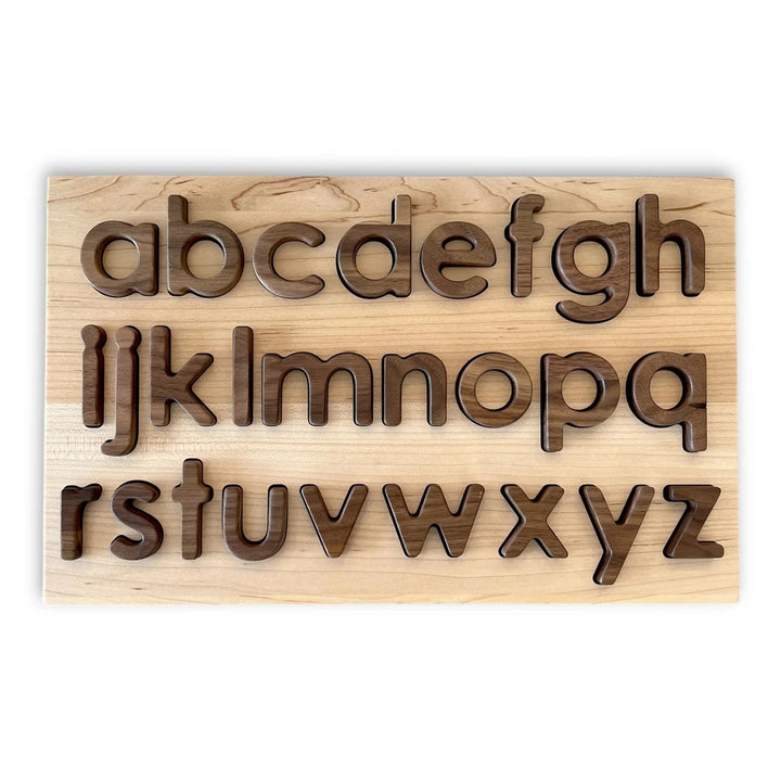 From Jennifer Lowercase Alphabet Letters Puzzle Maple Board