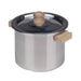 Gluckskafer Aluminum Play Pot 10cm - Wooden Handles with Lid, High from Australia
