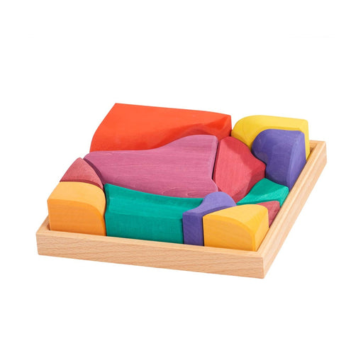 NI-523402 Gluckskafer Wooden Blocks - Autumn