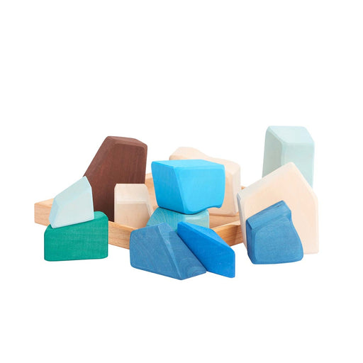 NI-523403 Gluckskafer Wooden Blocks - Winter