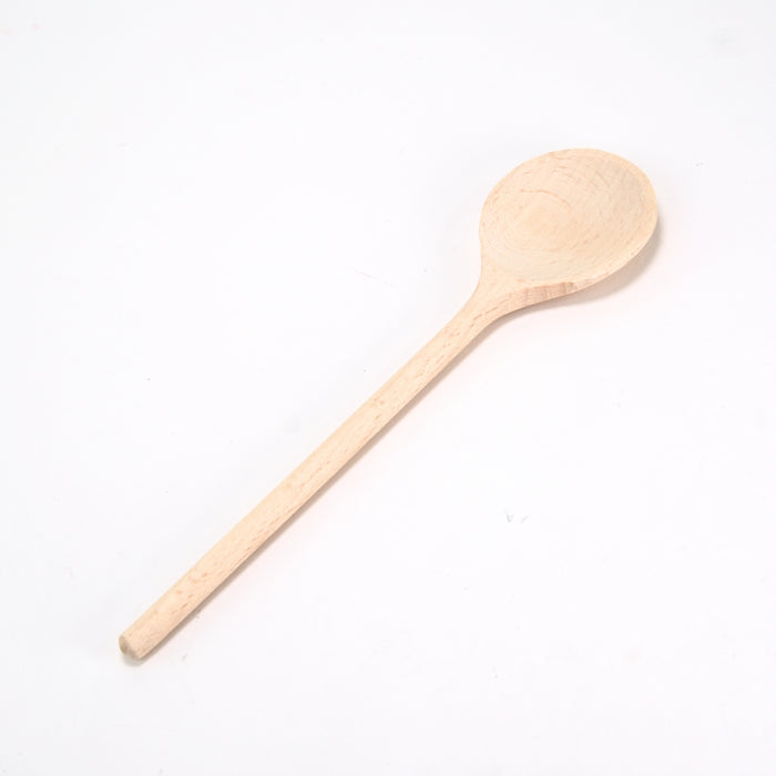 NI-530535 Gluckskafer Wooden spoon round no hole 18 cm