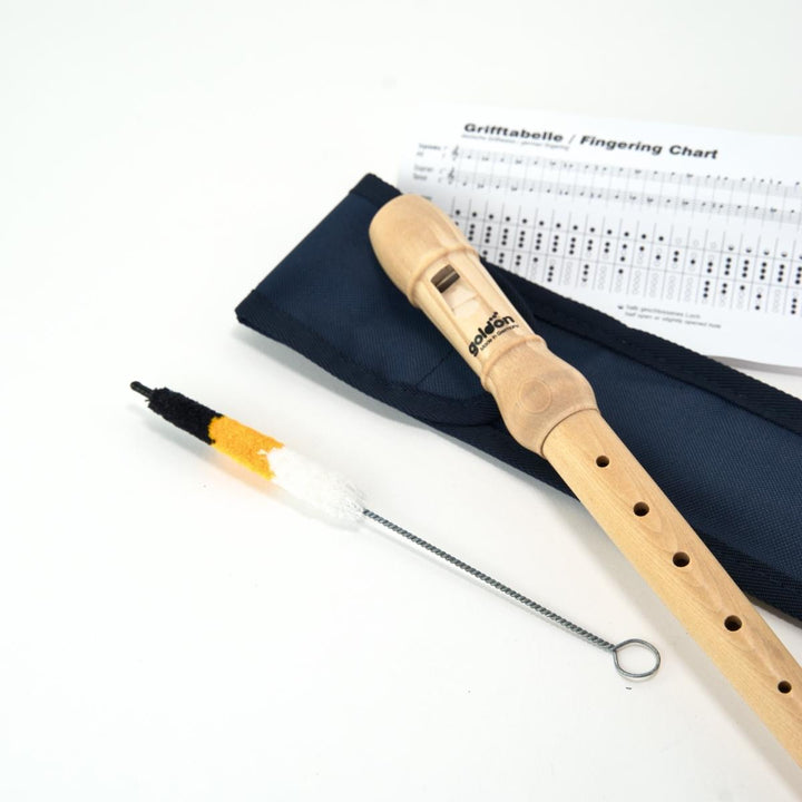Recorder C-Soprano German Fingering in Recorder Bag