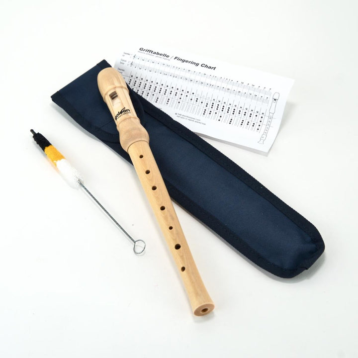 Recorder C-Soprano German Fingering in Recorder Bag