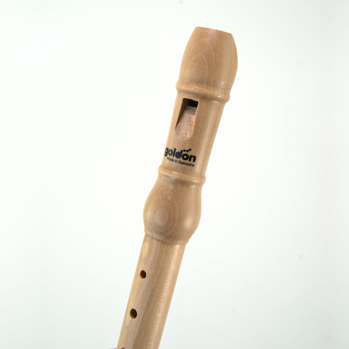 Goldon Recorder C-Soprano Baroque Fingering in Recorder Bag