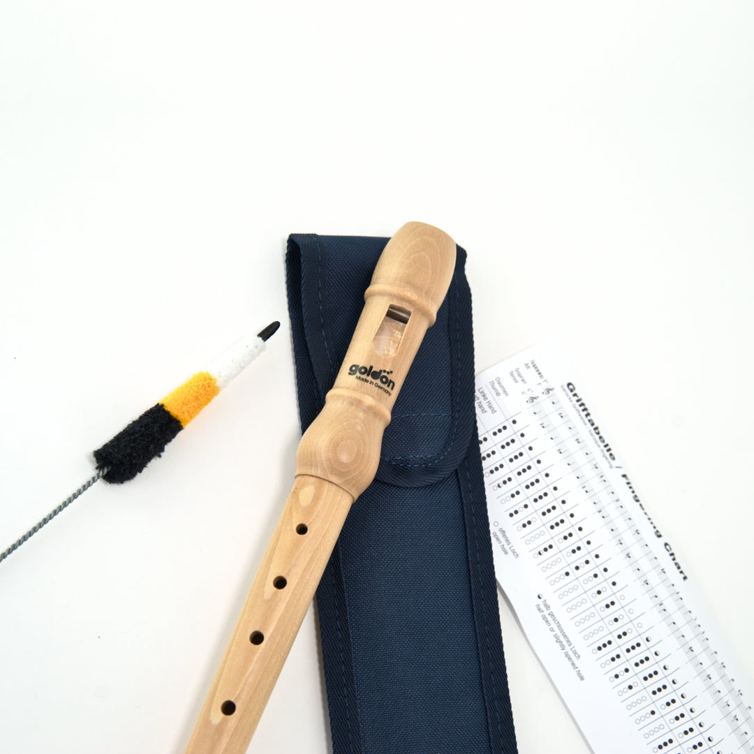 Recorder C-Soprano Baroque Fingering in Recorder Bag