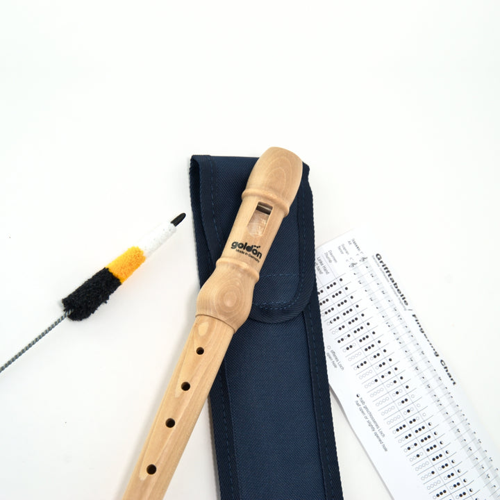 Recorder C-Soprano Baroque Fingering in Recorder Bag