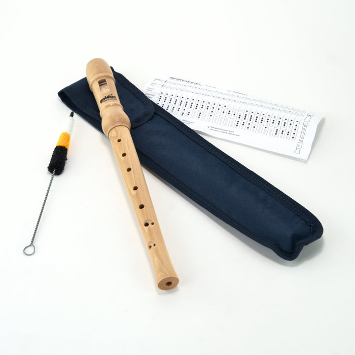 Goldon Recorder C-Soprano Baroque Fingering in Recorder Bag