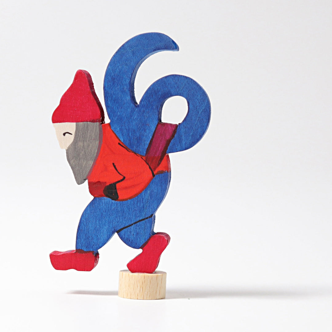 GR-04960 Grimm’s Fairytale Number 6 Dwarf Candle Holder Decoration
