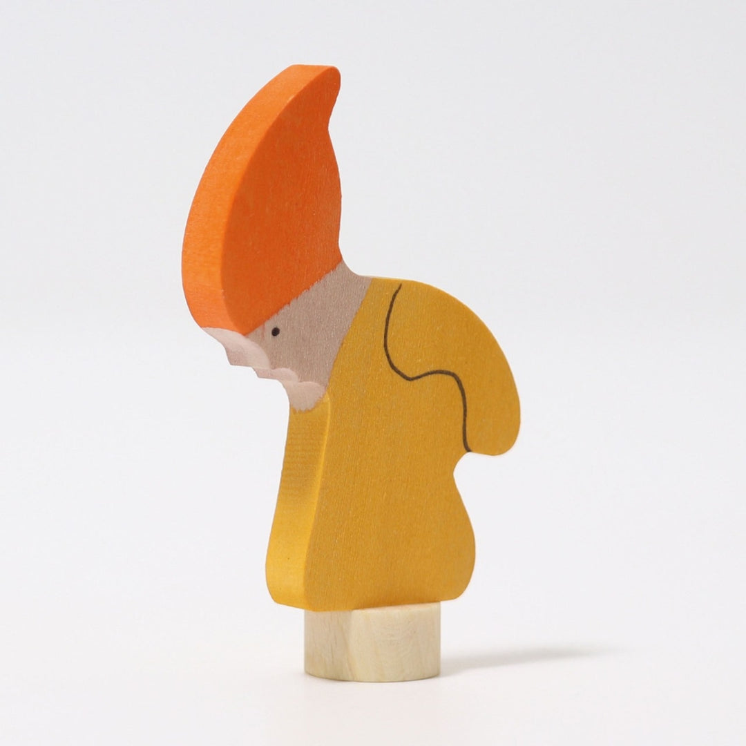 GR-03642 Grimm's Dwarf Autumn Candle Holder Decoration