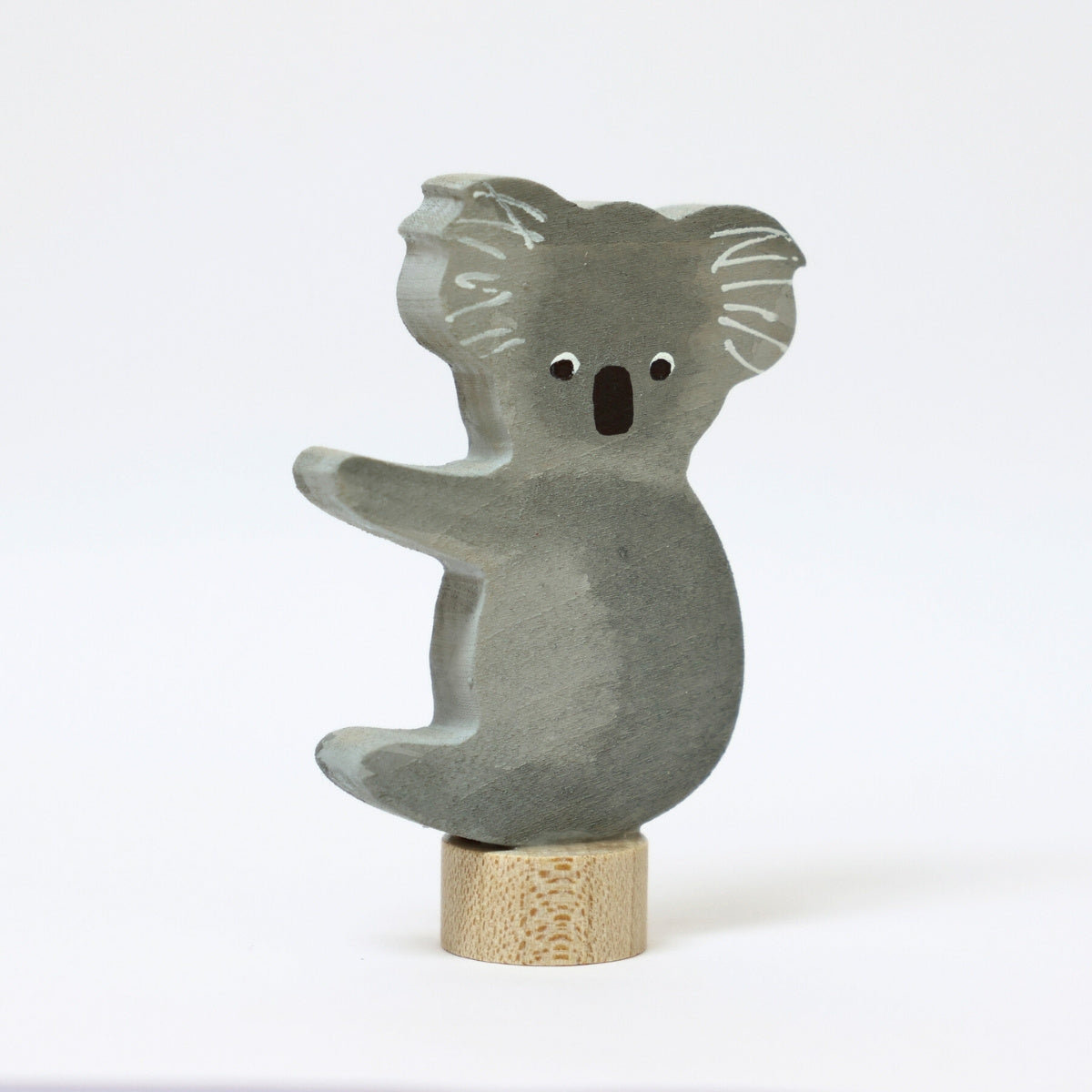 Grimm's Green Koala Candle Holder Decoration | AU — Oskar's Wooden Ark