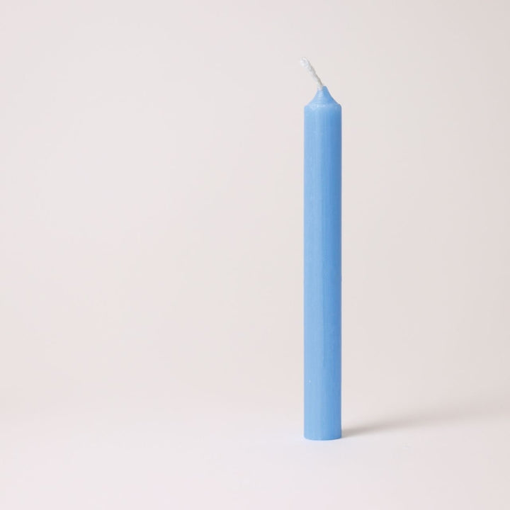 Grimm's Candles Blue 10% Beeswax Pack of 12 from Australia