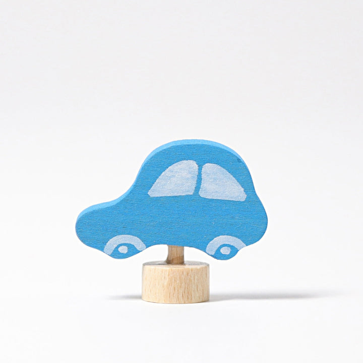GR-03561 Grimm's Car Blue Candle Holder Decoration