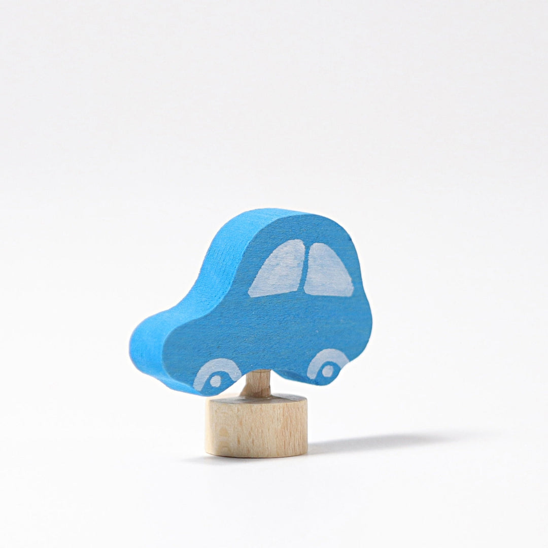 GR-03561 Grimm's Car Blue Candle Holder Decoration