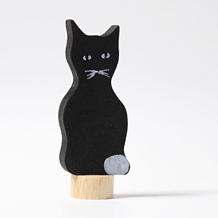 GR-03940 Grimm's Cat Candle Holder Decoration