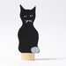 GR-03940 Grimm's Cat Candle Holder Decoration