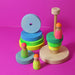 GR-15030 Grimm's Conical Stacking Tower Large Neon Green