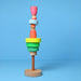 GR-15010 Grimm's Conical Stacking Tower Small Green