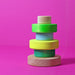GR-15010 Grimm's Conical Stacking Tower Small Green