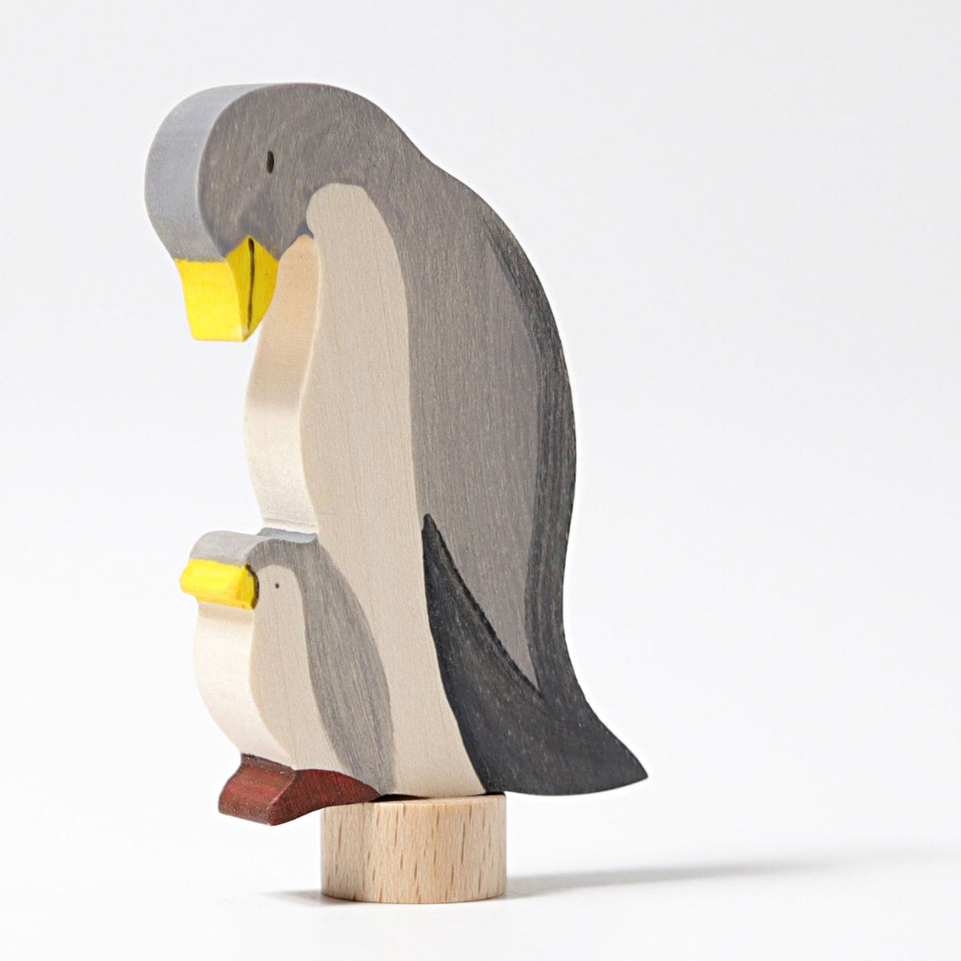 GR-04130 Grimm's Penguins Candle Holder Decoration