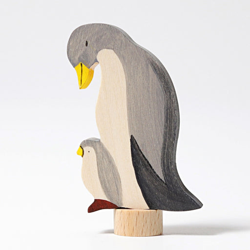 GR-04130 Grimm's Penguins Candle Holder Decoration