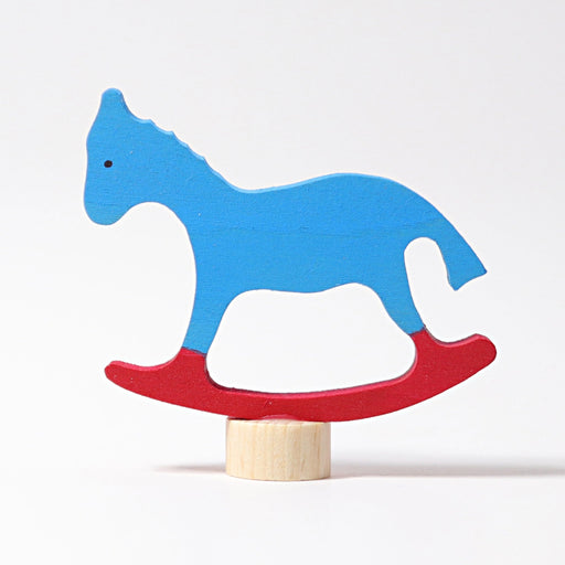 GR-03740 Grimm's Rocking Horse Candle Holder Decoration