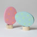 Grimm's Easter Eggs Floral Set Candle Holder Decoration from Australia
