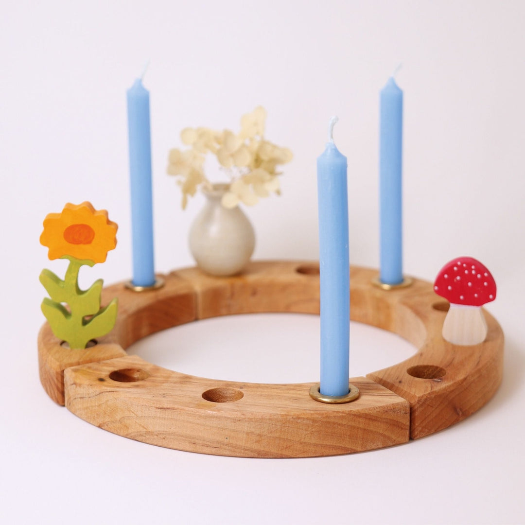 GR-03305 Grimm's Fly Agaric Mushroom Candle Holder Decoration