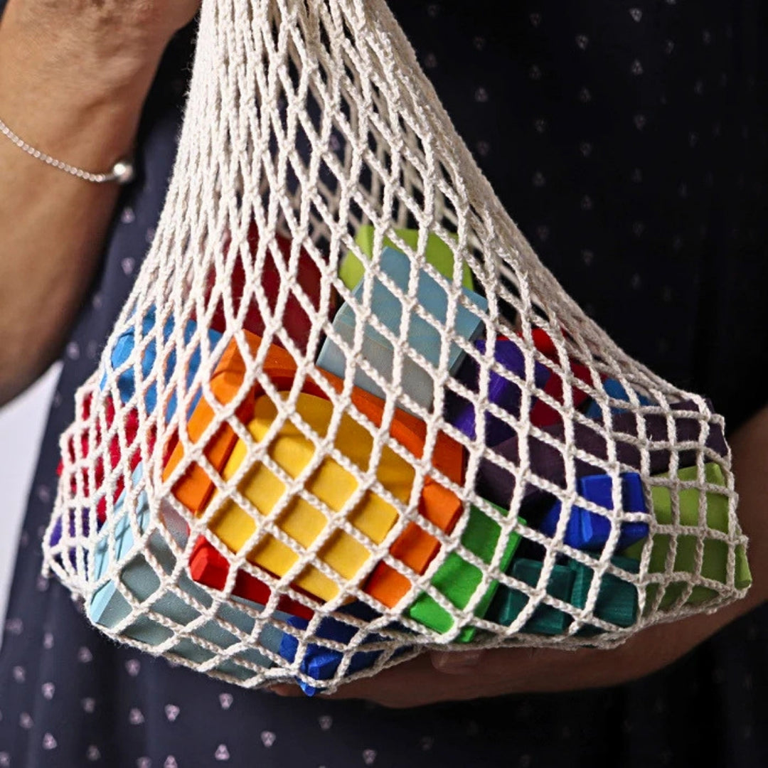 Grimm's 30 Colored Geo-Blocks - Online, Australia